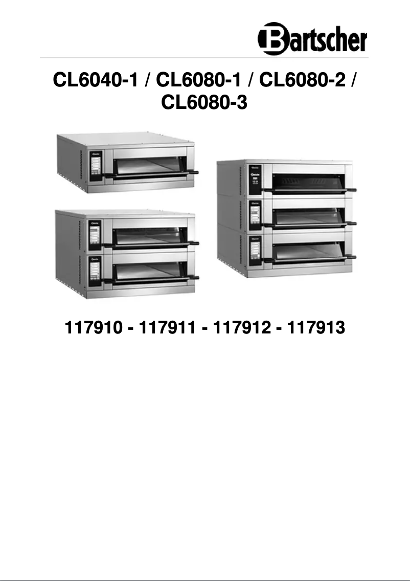 Imagen de la primera página del manual del dispositivo CL6080-3