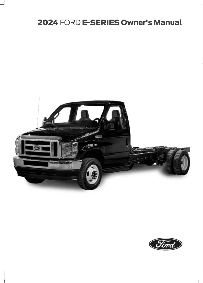 Página 1 del manual Manual de usuario Ford E-Series (2024)