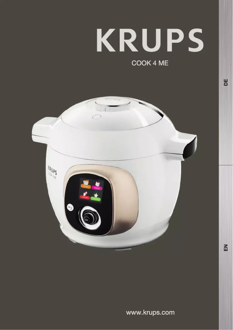 Página 1 del manual Manual de usuario Krups Cook 4 Me CZ700