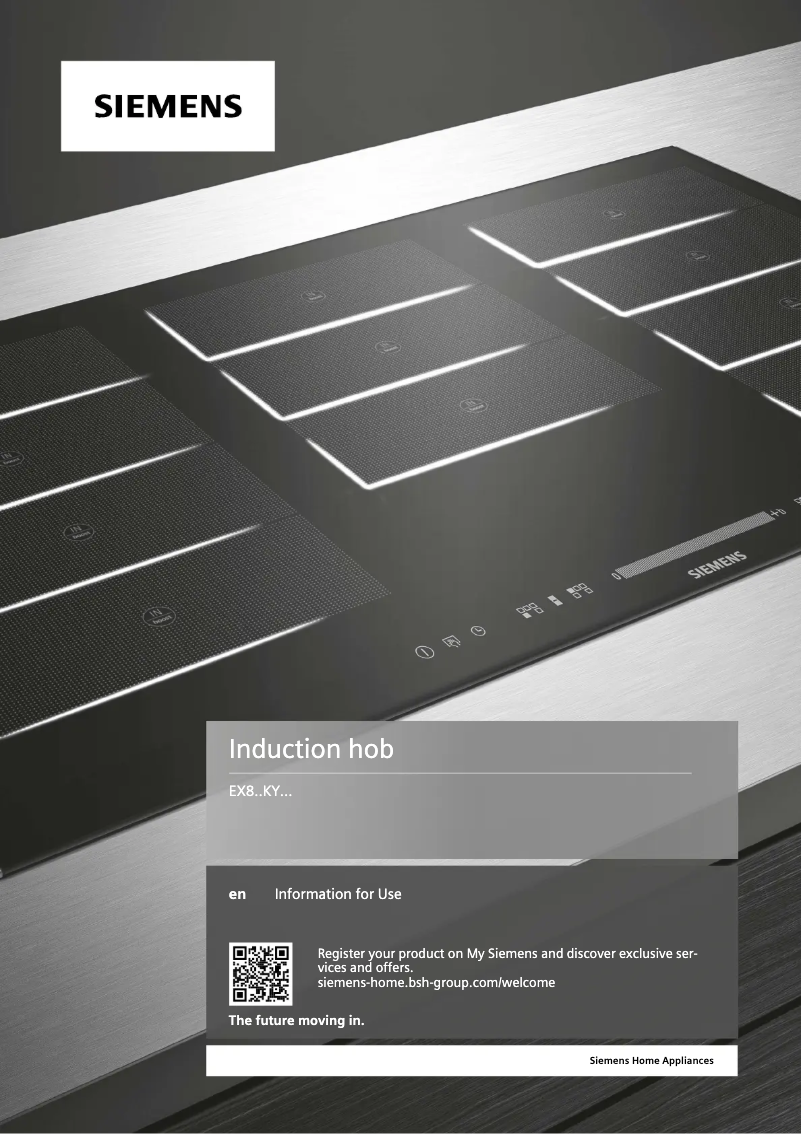 Imagen de la primera página del manual del dispositivo EX875KYV1E