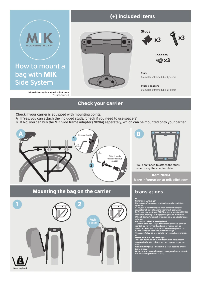 Página 1 del manual Manual de usuario Basil SoHo