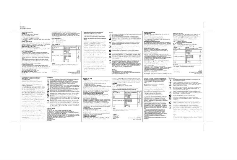 Imagen de la primera página del manual del dispositivo 840 DR