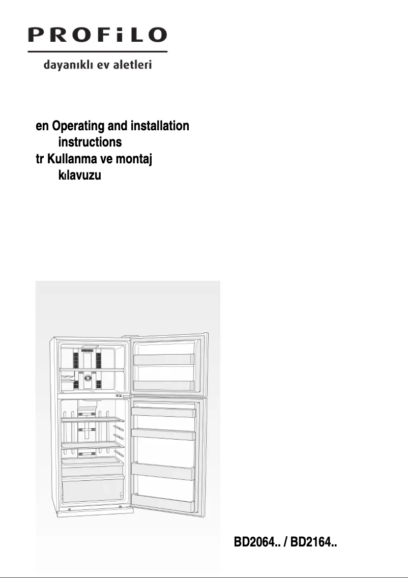 Imagen de la primera página del manual del dispositivo BD2064L2VN