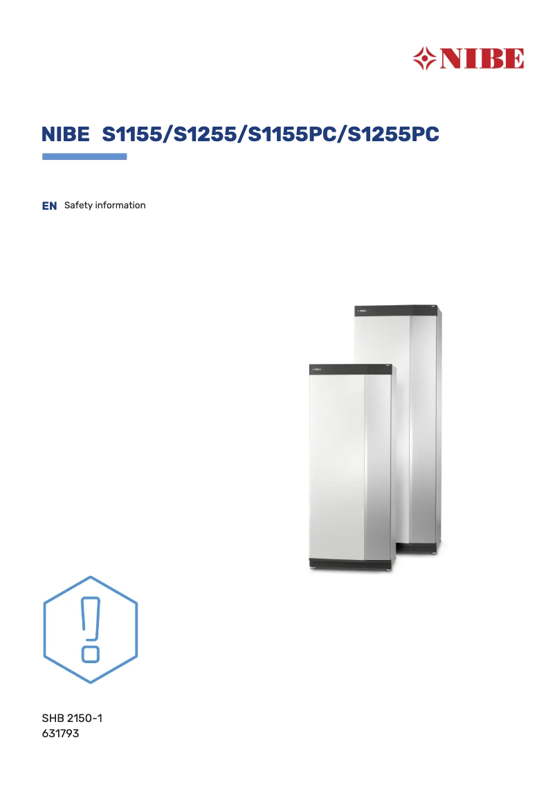 Imagen de la primera página del manual del dispositivo S1155-16