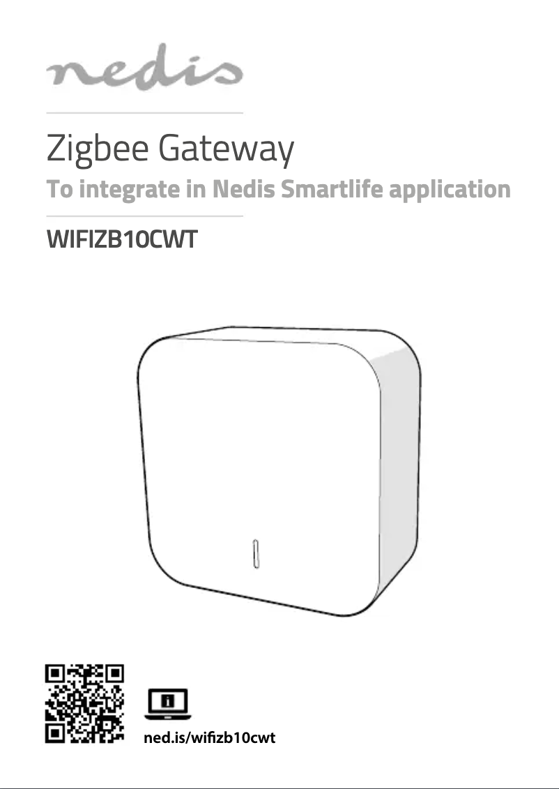 Imagen de la primera página del manual del dispositivo WIFIZB10CWT