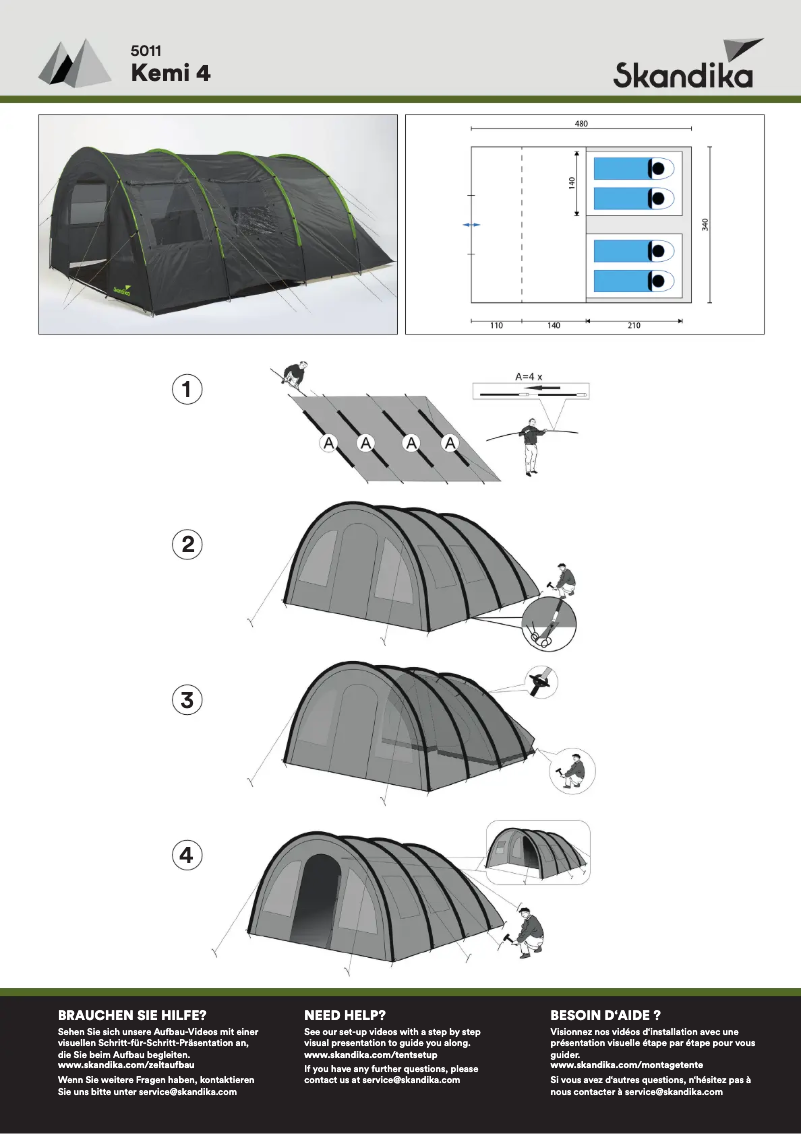 Página 1 del manual Manual de usuario Skandika Kemi 4