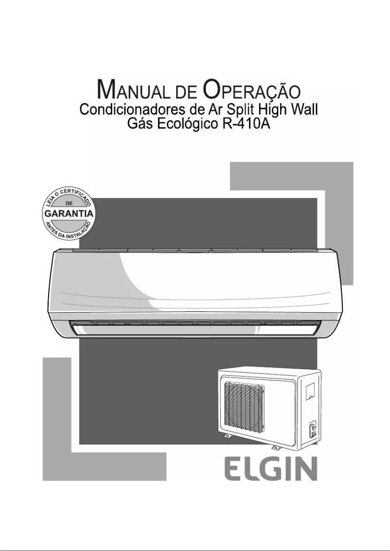 Página 1 del manual Manual de usuario Elgin HWQI30B2IA