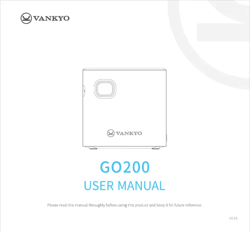 Página nº 1 - Manual de usuario Vankyo GO200