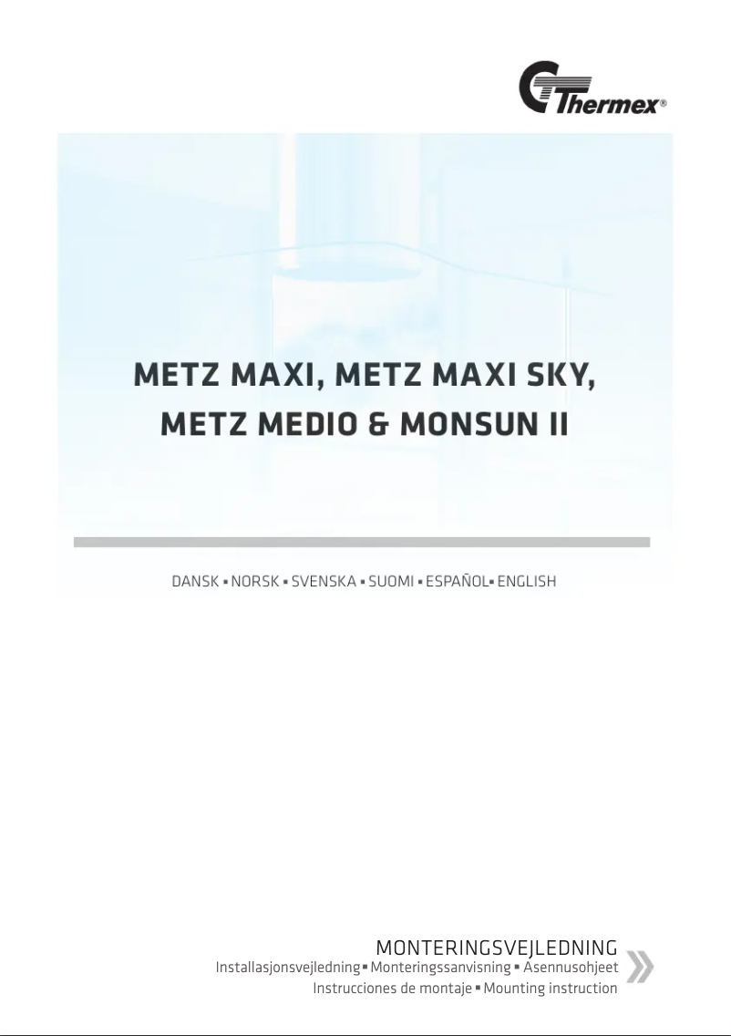 Imagen de la primera página del manual del dispositivo Metz Maxi
