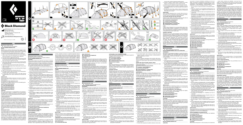 Imagen de la primera página del manual del dispositivo Mission 3P