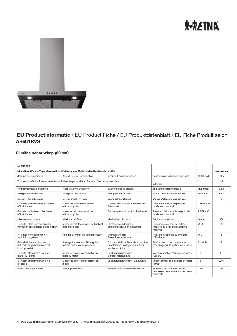 Imagen de la primera página del manual del dispositivo AB661RVS