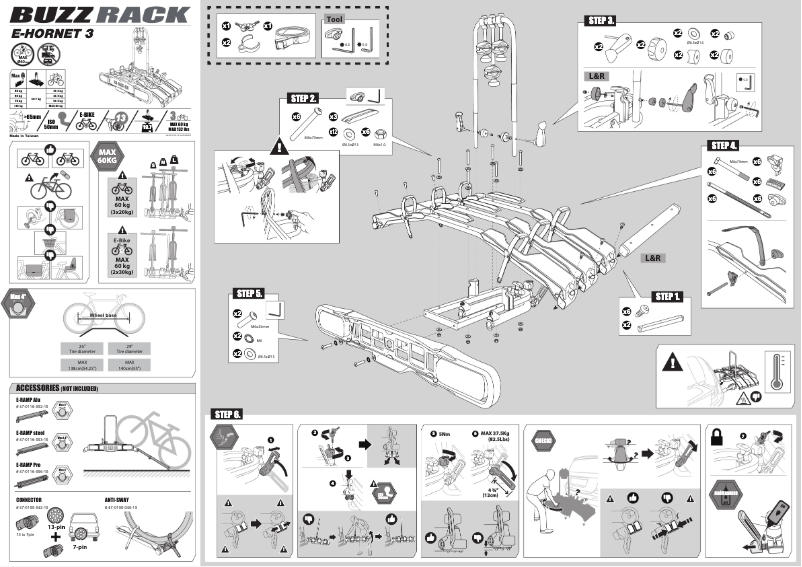 Página 1 del manual Manual de usuario Buzz Rack E-Hornet 3