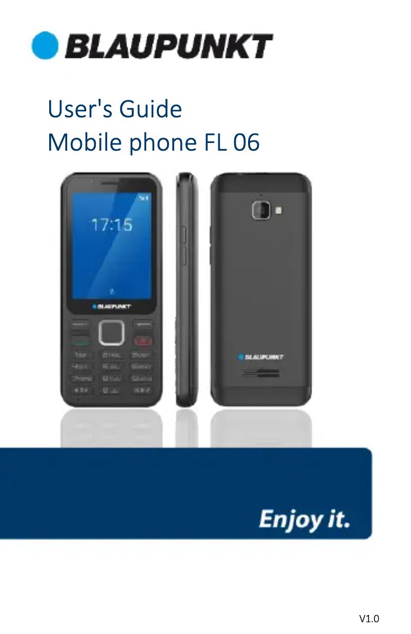 Página 1 del manual Manual de usuario Blaupunkt FL 06