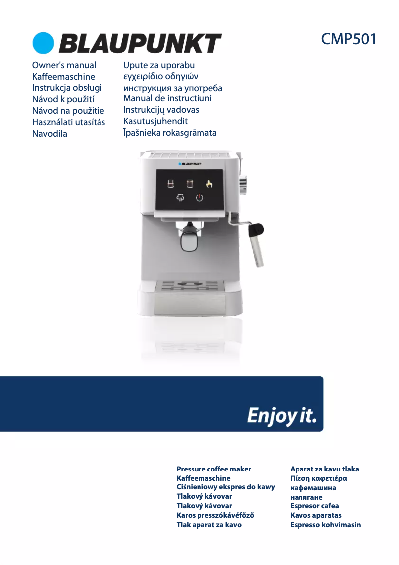 Página 1 del manual Manual de usuario Blaupunkt CMP501