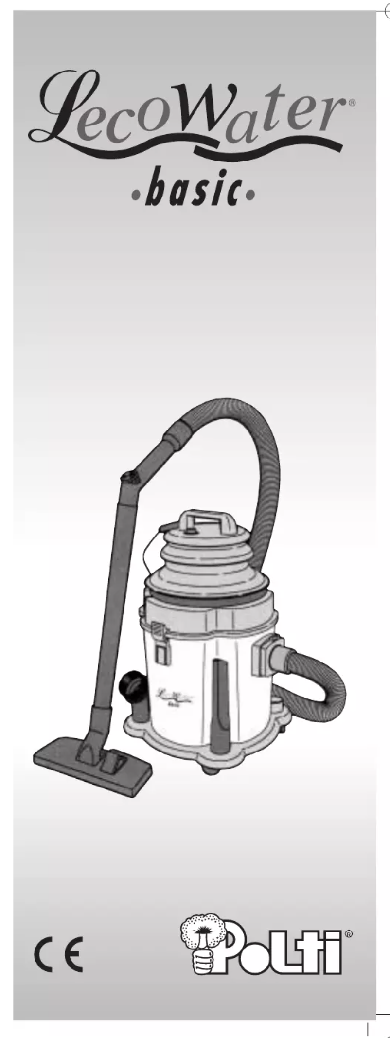 Página nº 1 - Manual de usuario Polti LecoWater basic