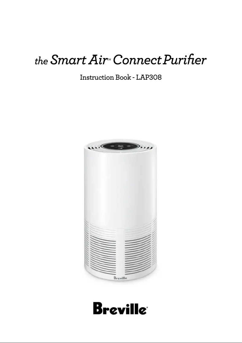 Página 1 del manual Manual de usuario Breville Smart Air Connect LAP308
