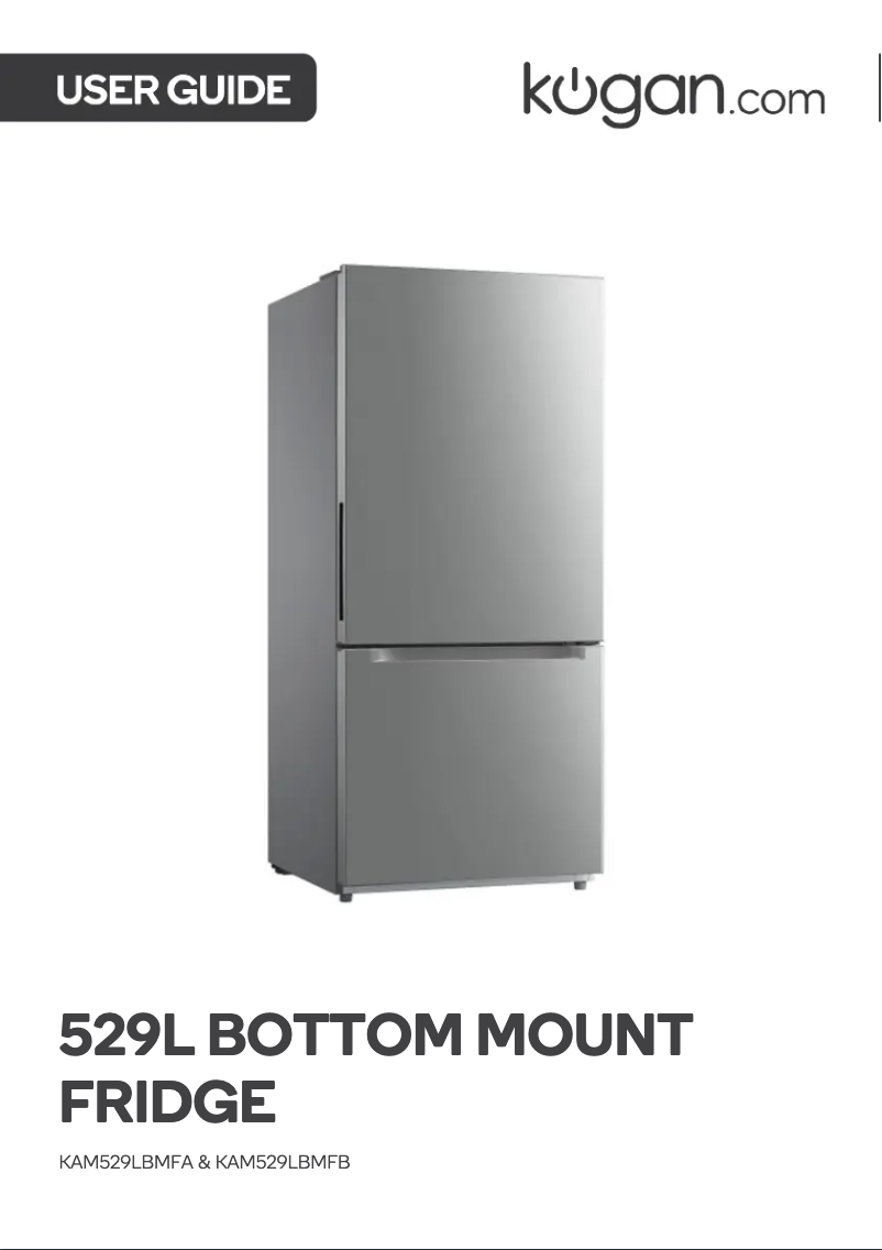 Página 1 del manual Manual de usuario Kogan KAM529LBMFB