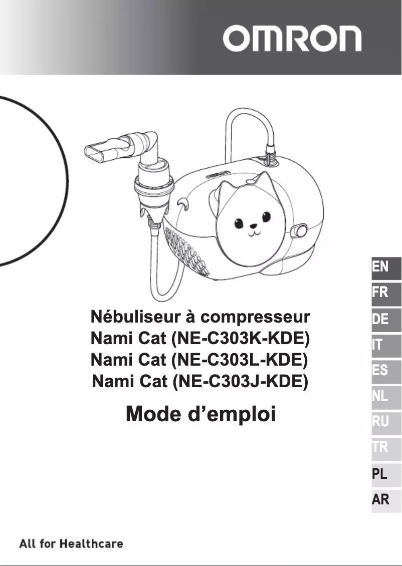 Imagen de la primera página del manual del dispositivo Nami Cat