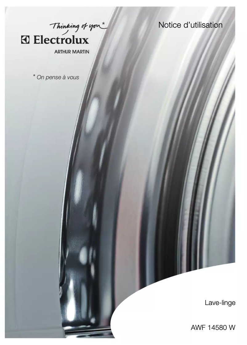 Imagen de la primera página del manual del dispositivo AWF 14580 W