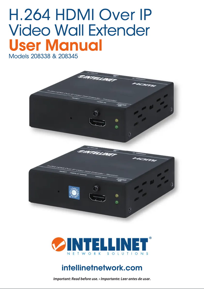 Página 1 del manual Manual de usuario Intellinet 208345