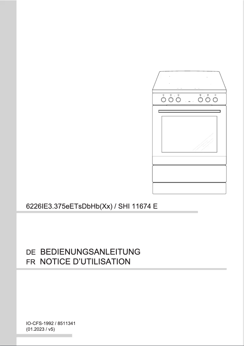 Página 1 del manual Manual de usuario Amica SHI 11674 E