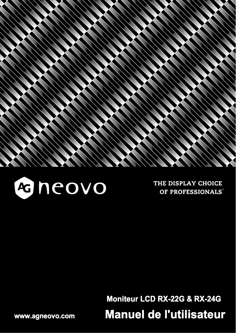 Imagen de la primera página del manual del dispositivo RX-24G