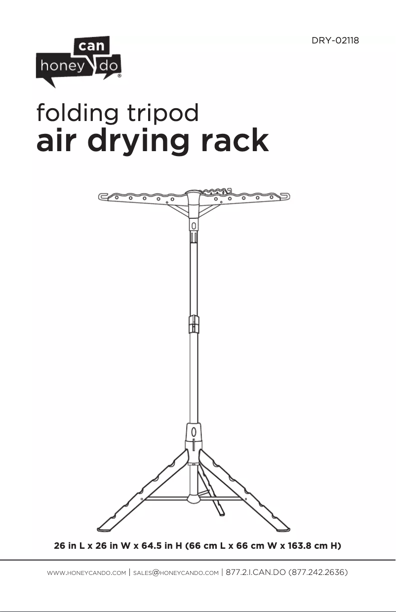 Imagen de la primera página del manual del dispositivo DRY-02118
