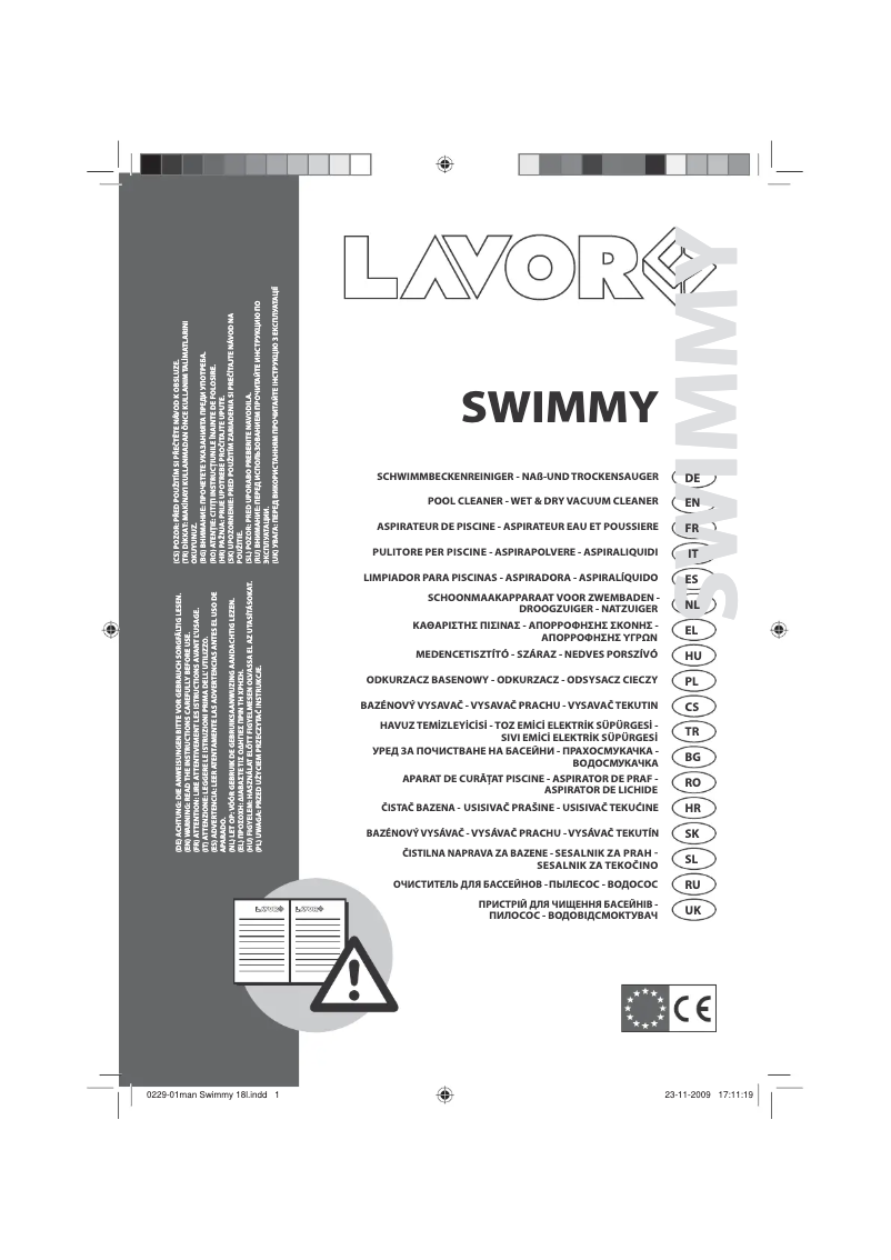 Página 1 del manual Manual de usuario Lavorwash SWIMMY