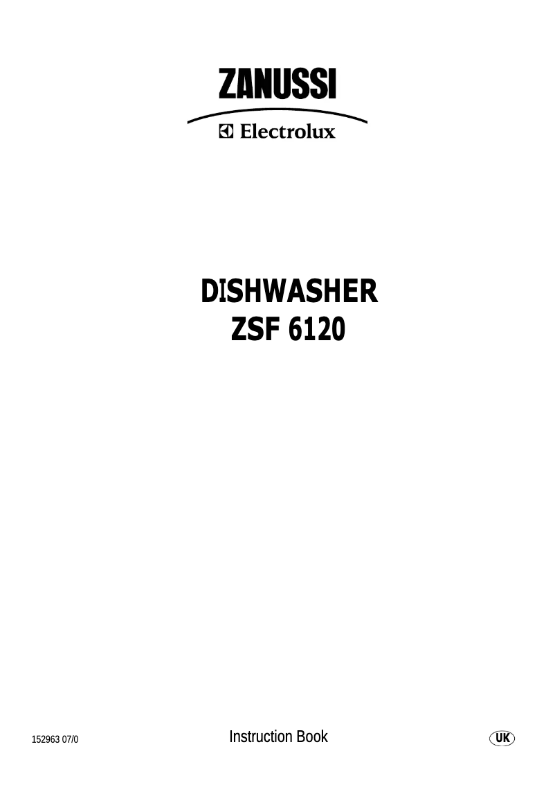 Imagen de la primera página del manual del dispositivo ZSF6120