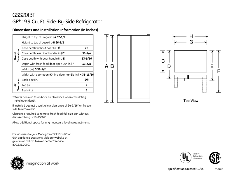 Imagen de la primera página del manual del dispositivo GSS20IBTCC