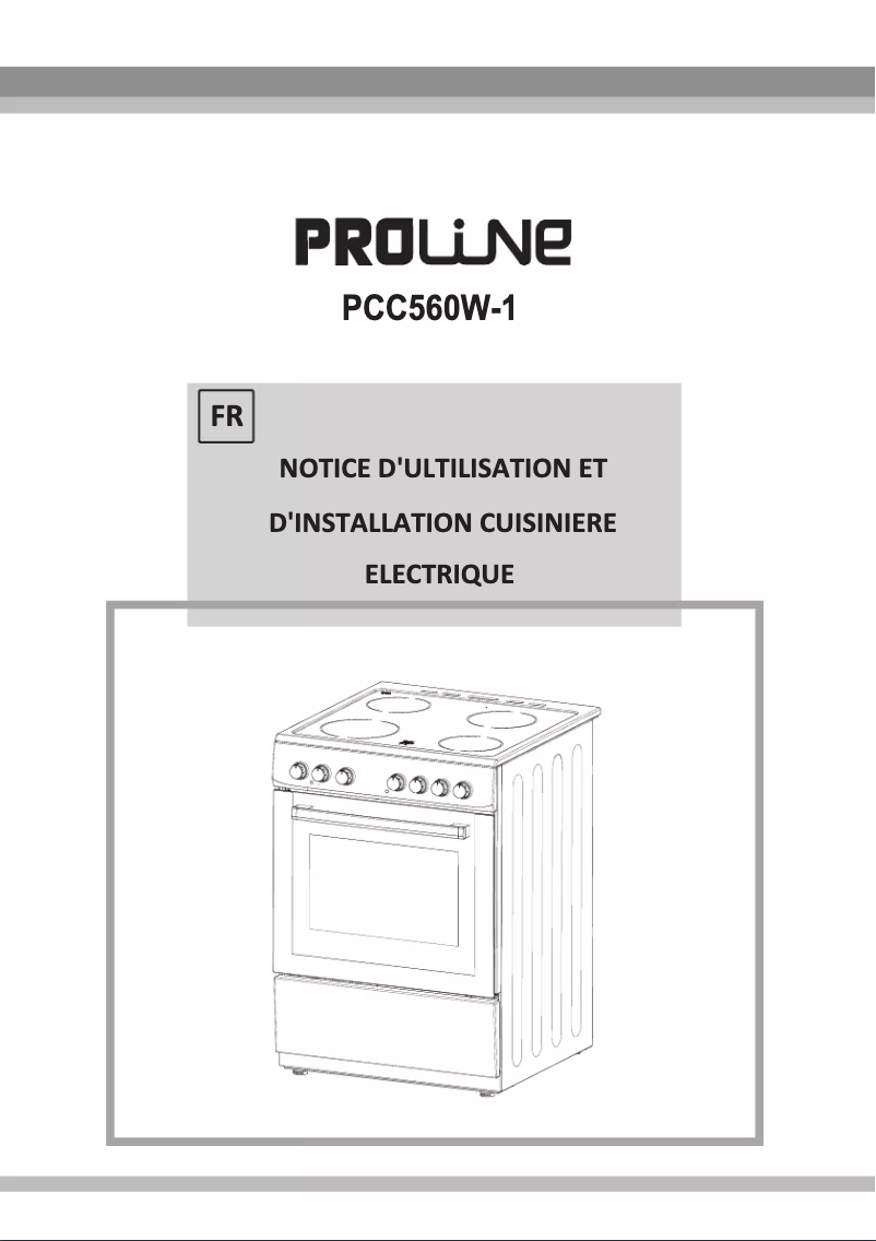 Página 1 del manual Manual de usuario Proline PCC 560W-1