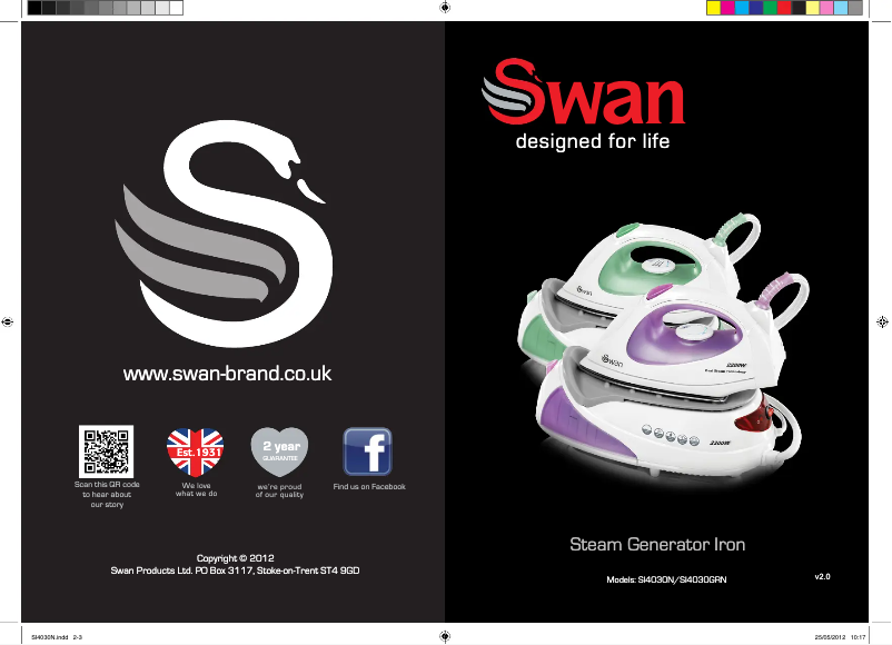 Imagen de la primera página del manual del dispositivo SI4030GRN