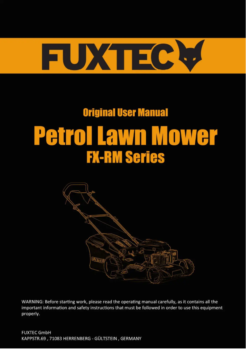 Imagen de la primera página del manual del dispositivo FX-RM5196