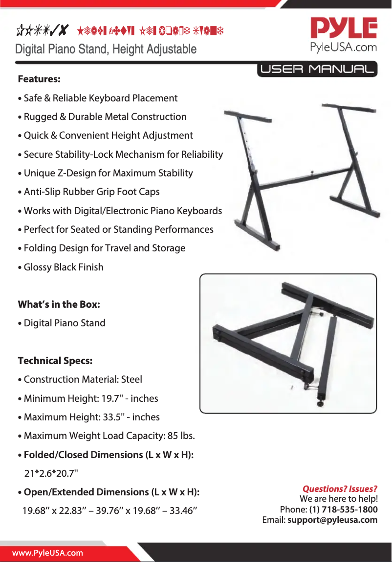 Imagen de la primera página del manual del dispositivo PKST38.7