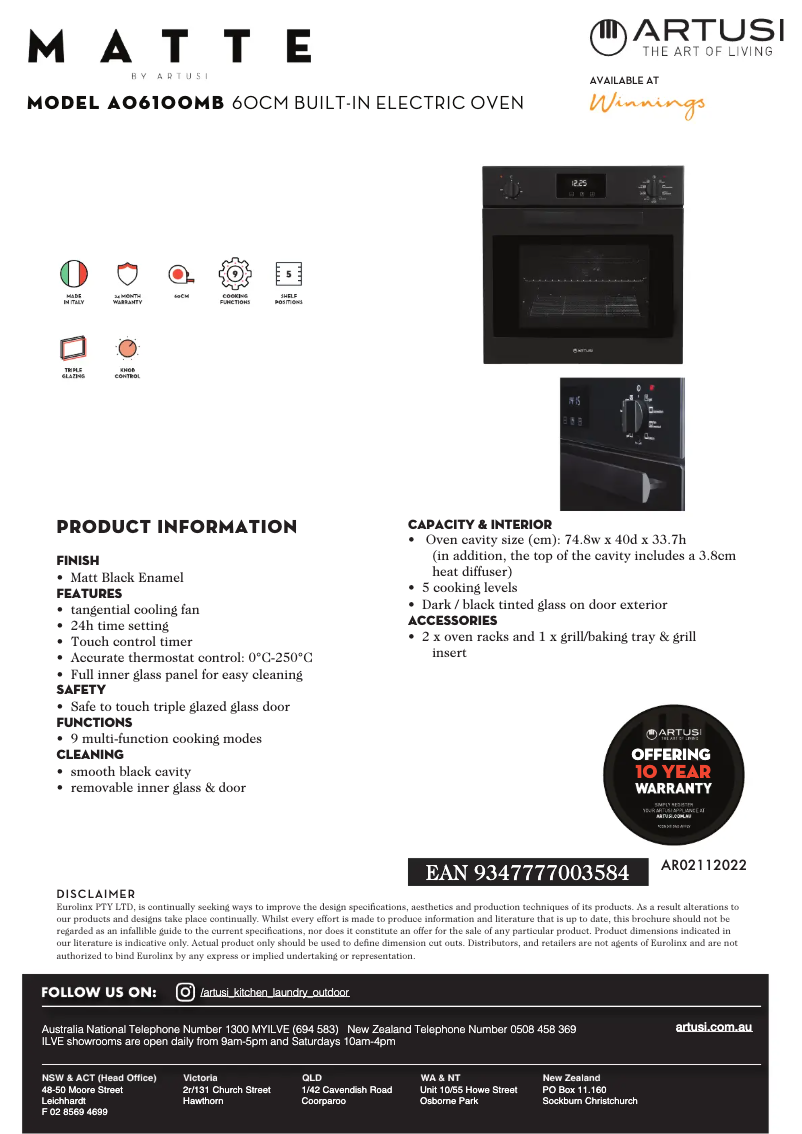 Imagen de la primera página del manual del dispositivo AO6100MB