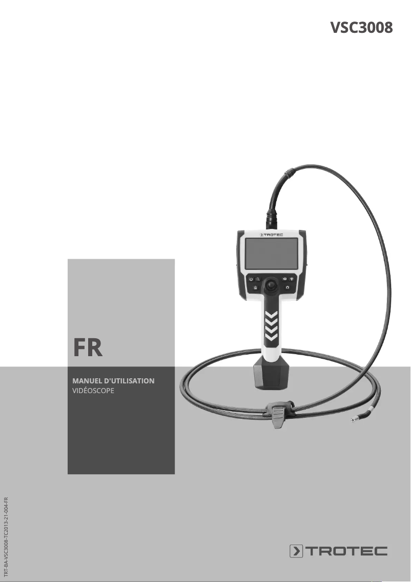 Imagen de la primera página del manual del dispositivo VSC3008