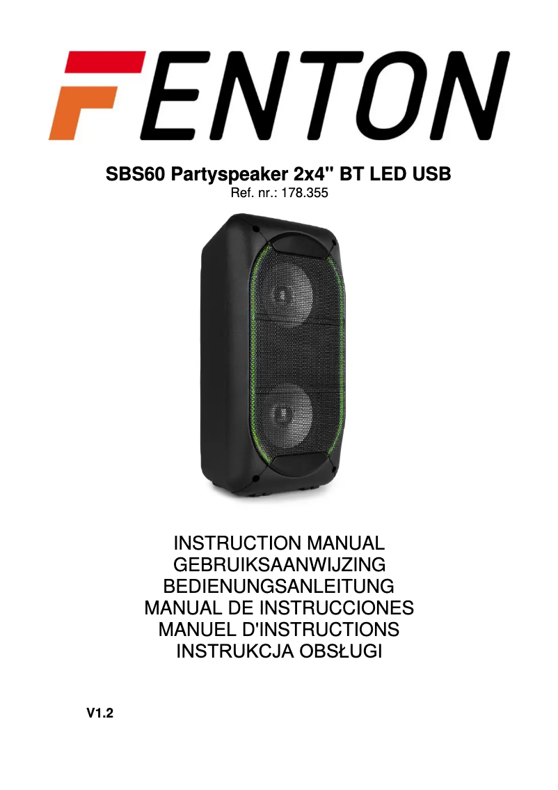 Imagen de la primera página del manual del dispositivo FPC8