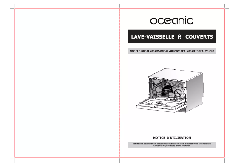 Página 1 del manual Manual de usuario Oceanic OCEALVC655AR