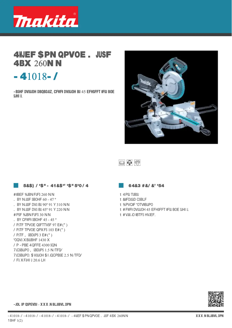 Imagen de la primera página del manual del dispositivo LS1018LN