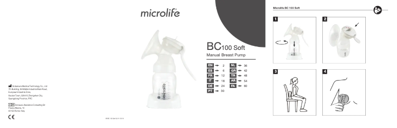 Página nº 1 - Manual de usuario Microlife BC 100 Soft