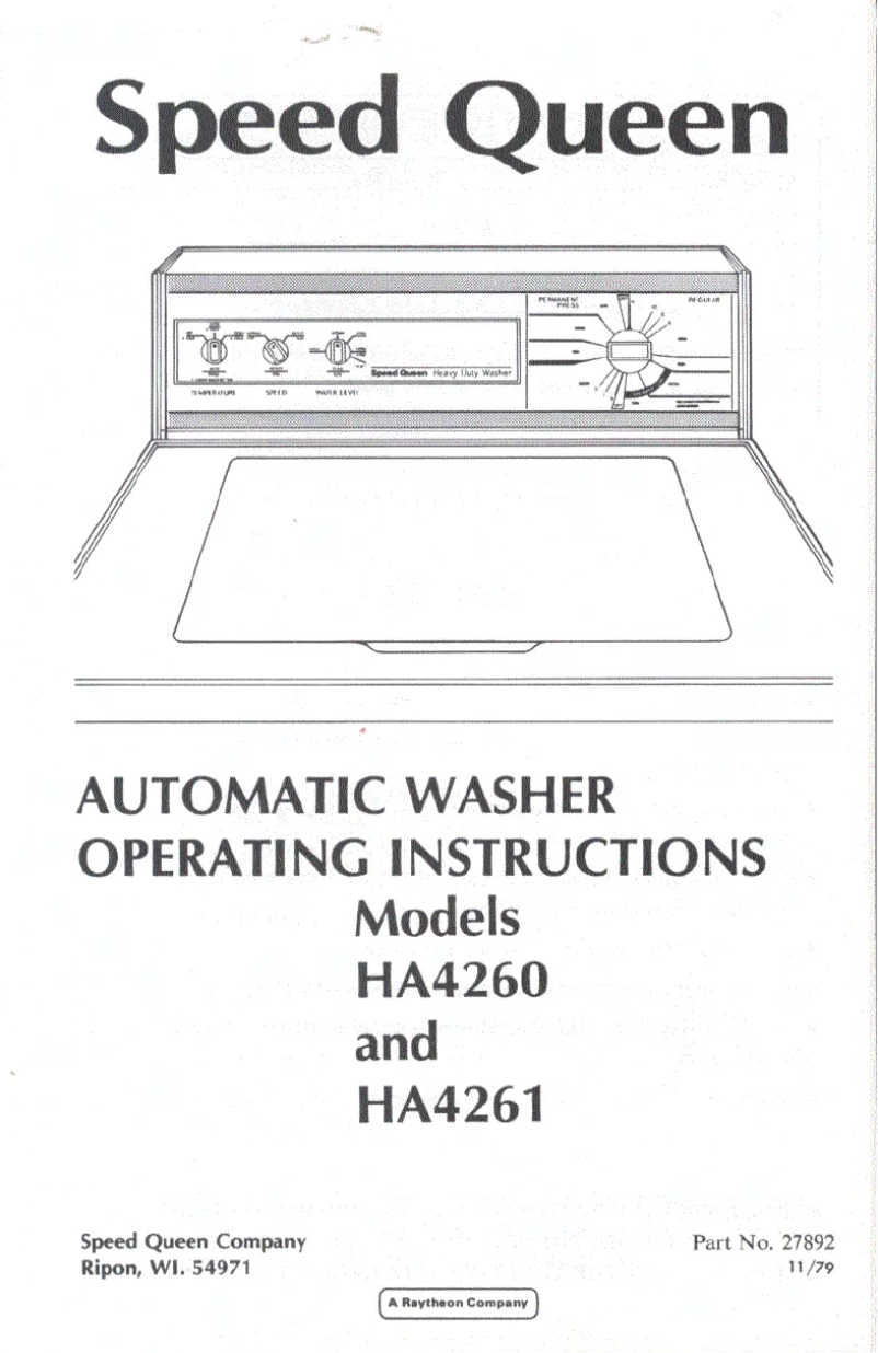 Imagen de la primera página del manual del dispositivo HA4261