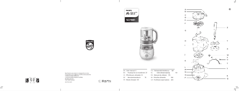 Página 1 del manual Manual de usuario Philips SCF881