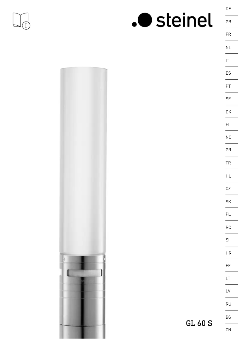 Imagen de la primera página del manual del dispositivo GL 60 LED