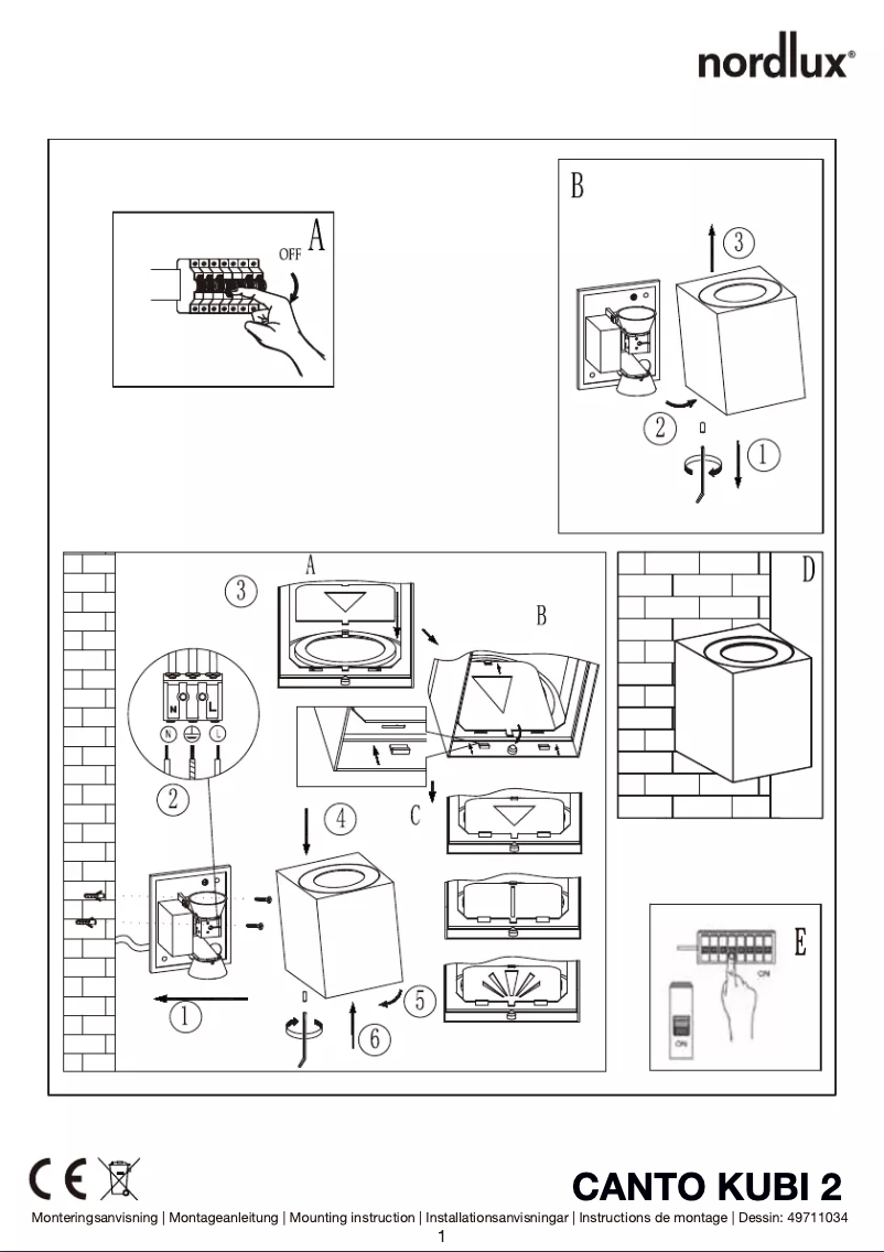 Imagen de la primera página del manual del dispositivo CANTO KUBI 2