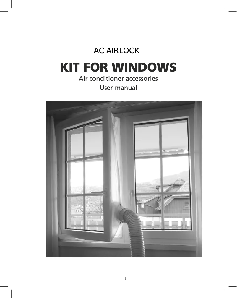 Página 1 del manual Manual de usuario ElectriQ AC-AIRLOCK