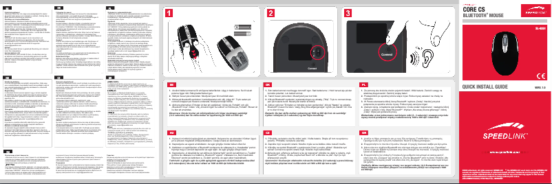 Imagen de la primera página del manual del dispositivo SL-6351-SWT