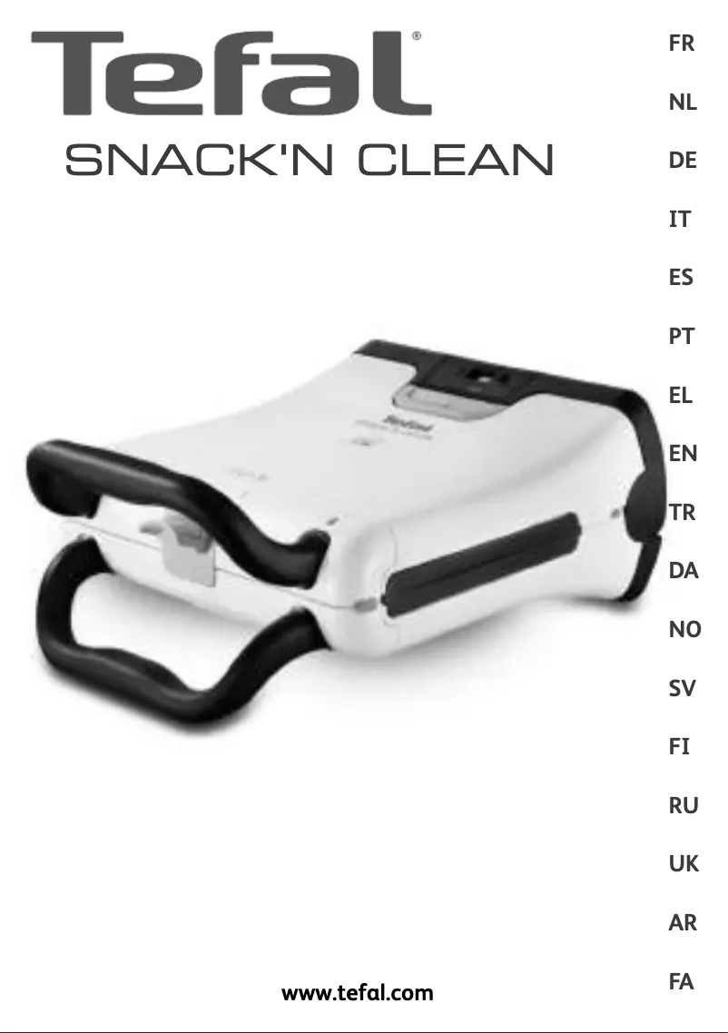 Imagen de la primera página del manual del dispositivo Snack n Clean SW370310