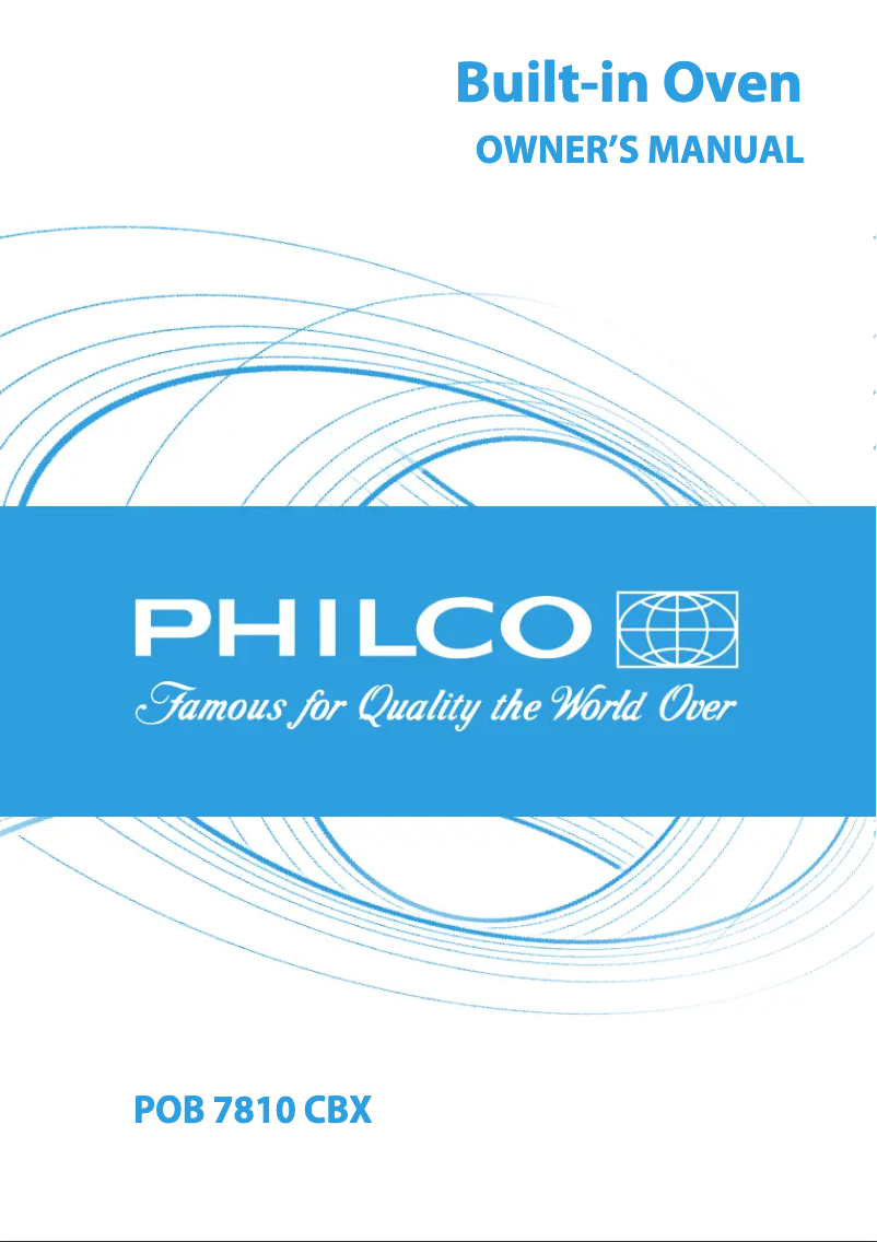 Imagen de la primera página del manual del dispositivo POB 7810 CBX