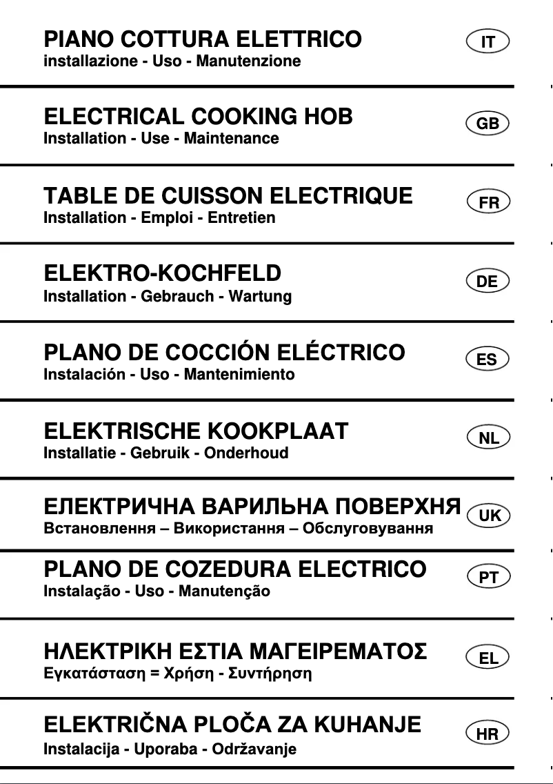 Página 1 del manual Manual de instrucciones Candy CLE64W
