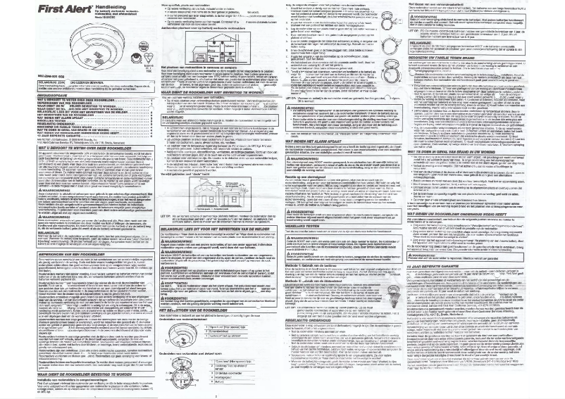 Imagen de la primera página del manual del dispositivo SA90CEC